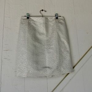 The Loft Metallic Skirt